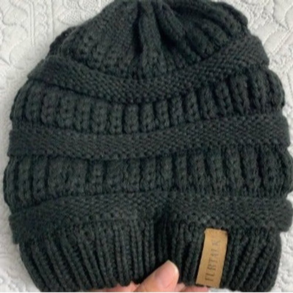 Winter Hats for Women Slouchy Fleece Lined Hats Thick Knitted Cap